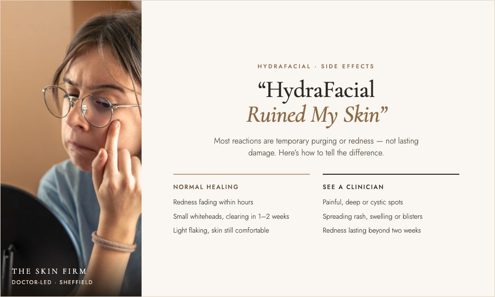 Hydrafacial Ruined My Skin: Signs, Causes and Fixes
