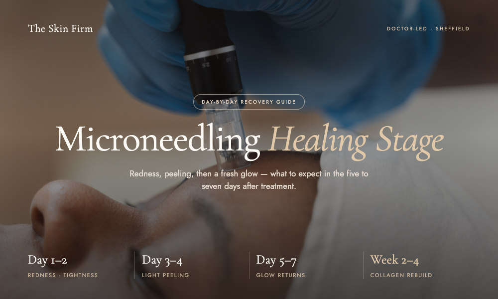 Microneedling Healing Stage: A Day-By-Day Recovery Guide