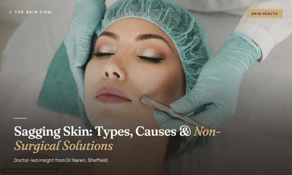Sagging Skin: Types, Causes & Non-Surgical Solutions